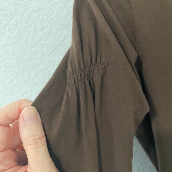 Johnny Was JWLA Womens Tunic Top S Embroidered Vibrant Long Sleeve Runs Small - Picture 4 of 9